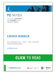 Crisis Binder