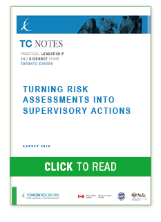 Turning Risk Assessments Into Supervisory Actions